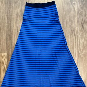 BCBG - Maxi knit blue/black skirt